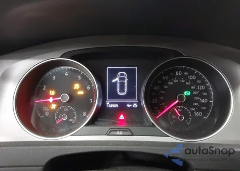 2017 Volkswagen Golf Sportwagen Tsi S z USA, uszkodzony, nr VIN 3VWC17AU2HM501532